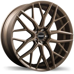Fast Wheels – Vybz – Bronze – 18″x8″ 40mm – All weather Wheels – F263-1880-65ZT+40C726